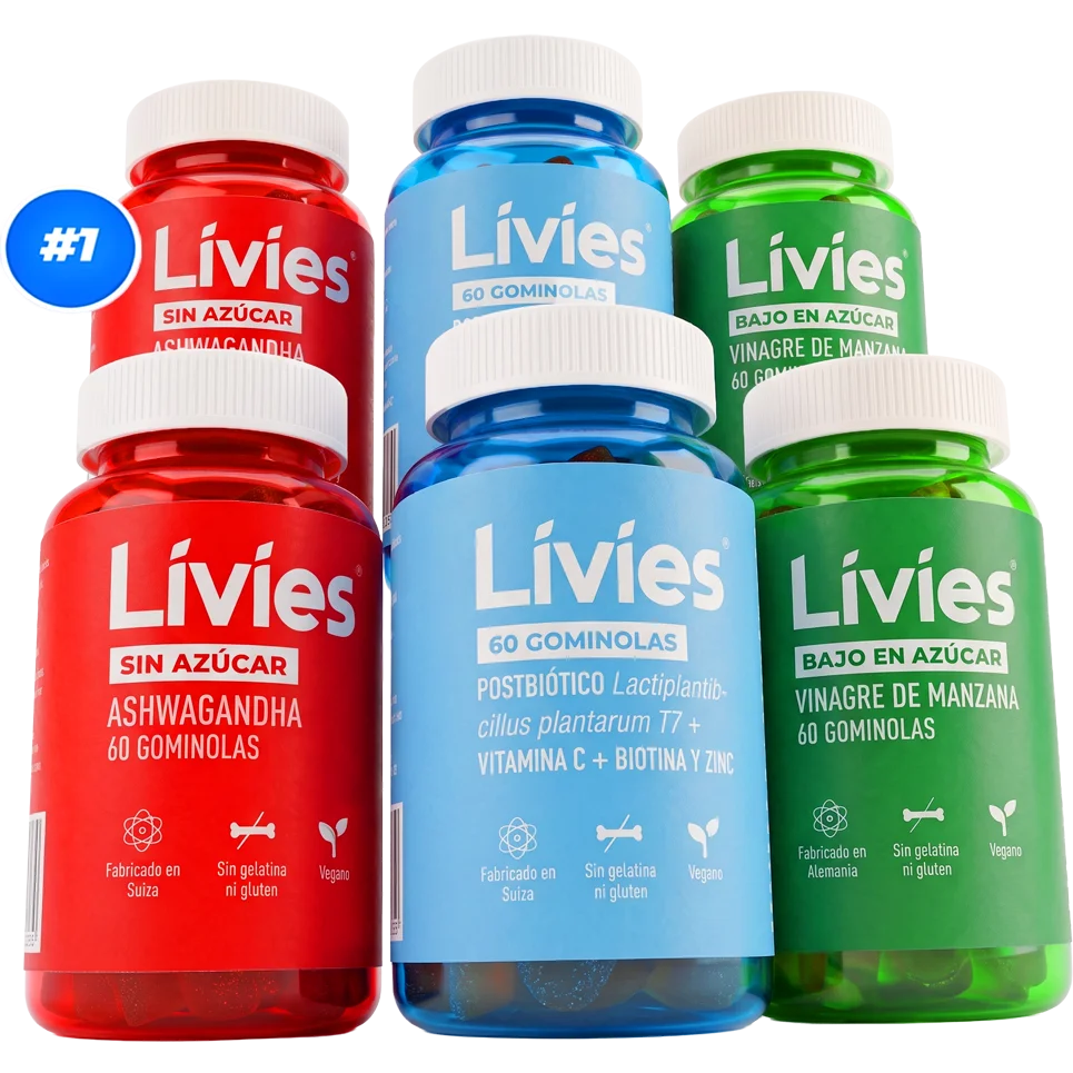 Livies Trío de Postbióticos