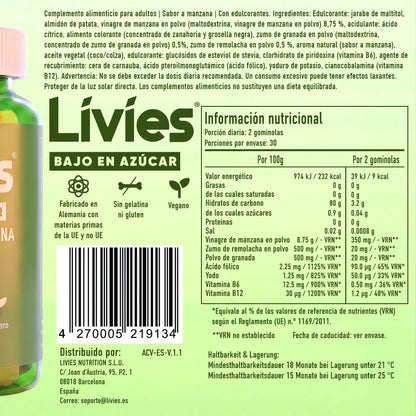 Livies Trío de Postbióticos