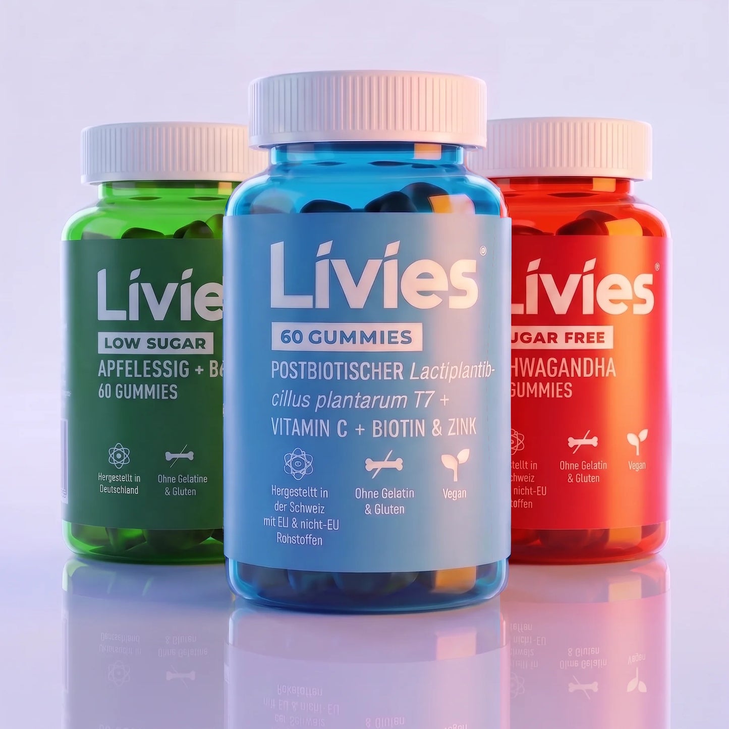 Livies Trío de detox y equilibrio