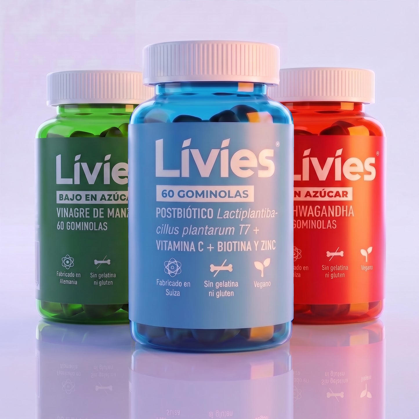 Livies Trío de Postbióticos