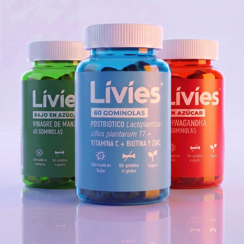 Livies Trío de Postbióticos