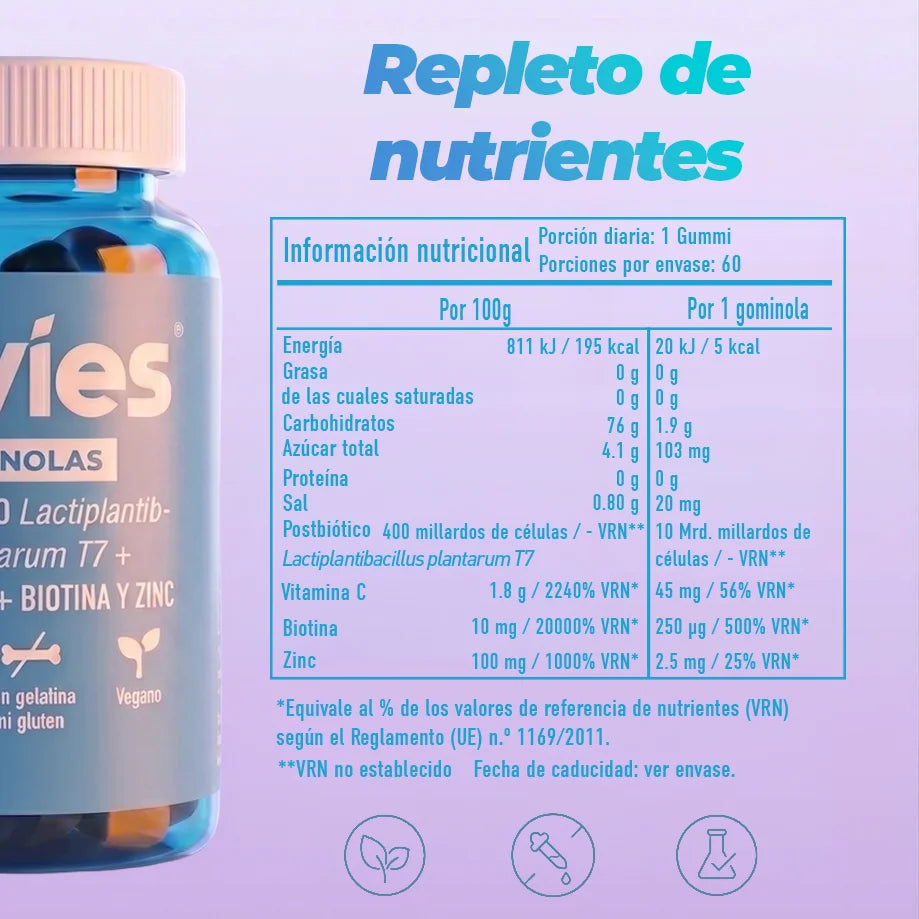 Livies Trío de Postbióticos