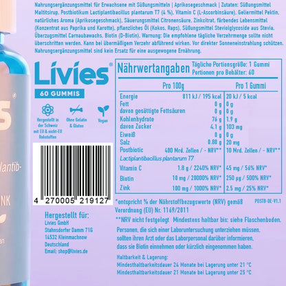 Livies Trío de detox y equilibrio