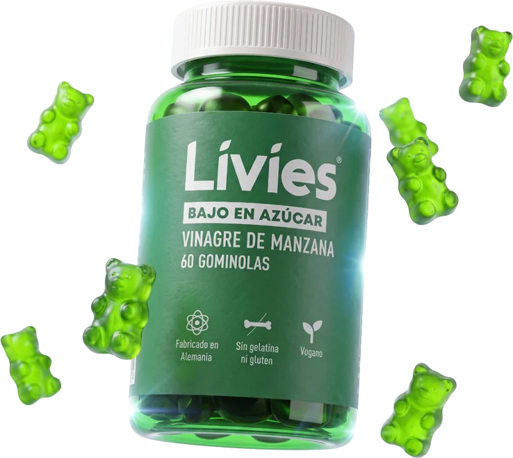 Livies Gominolas de vinagre de manzana