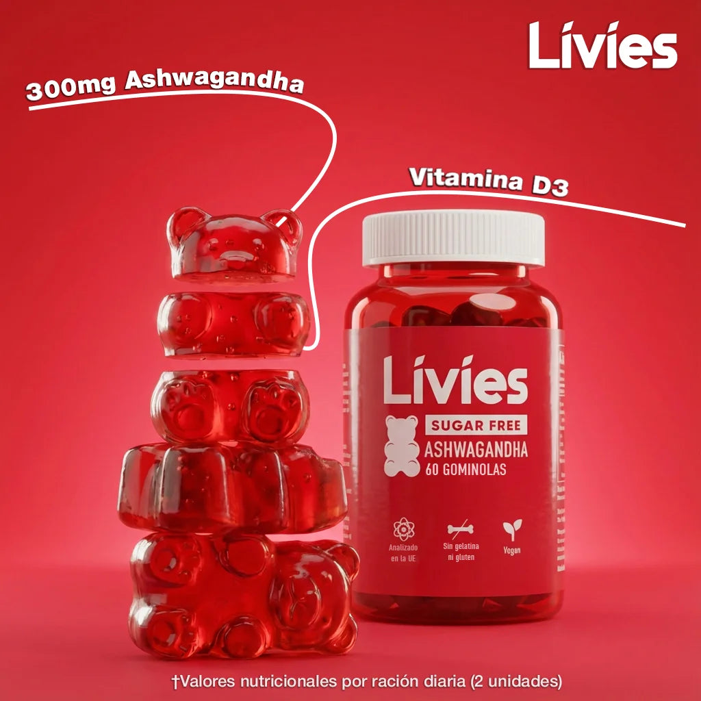 Livies gominolas de ashwagandha