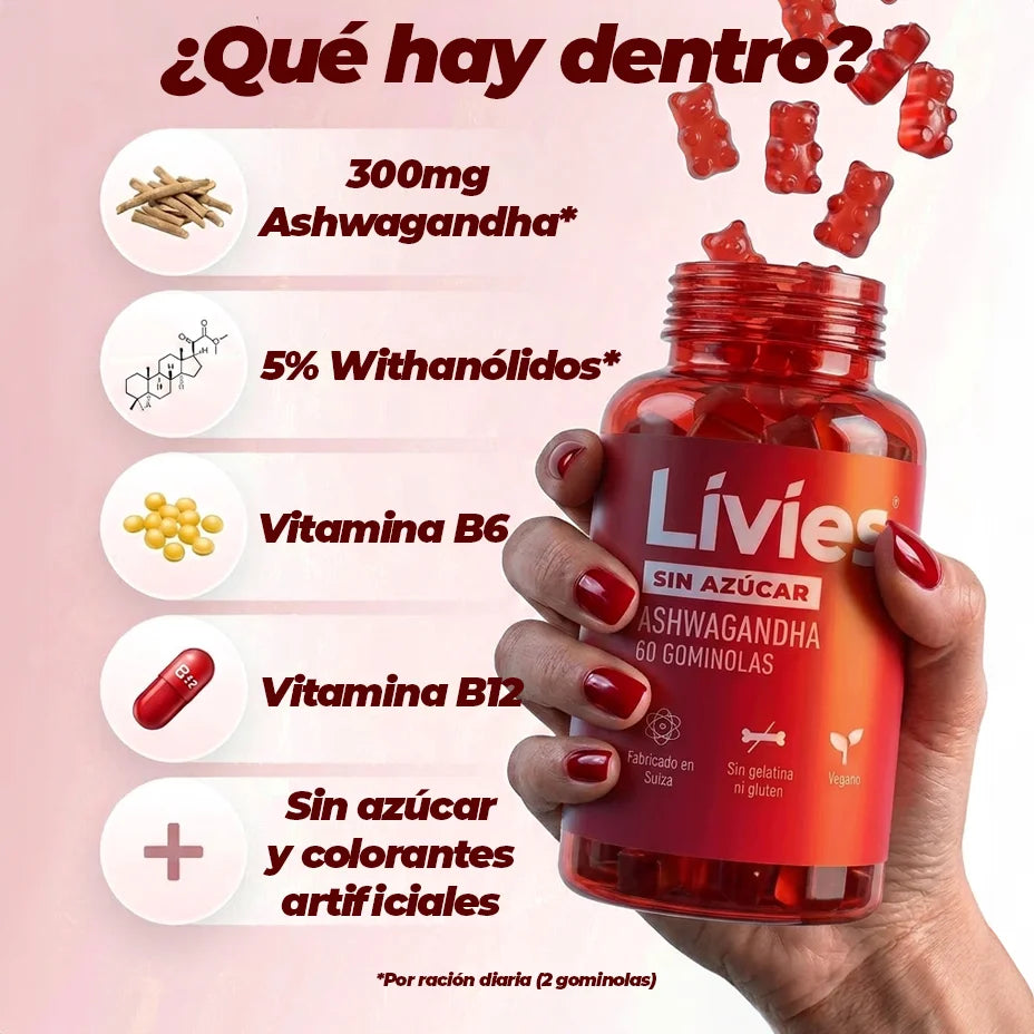 Livies gominolas de ashwagandha