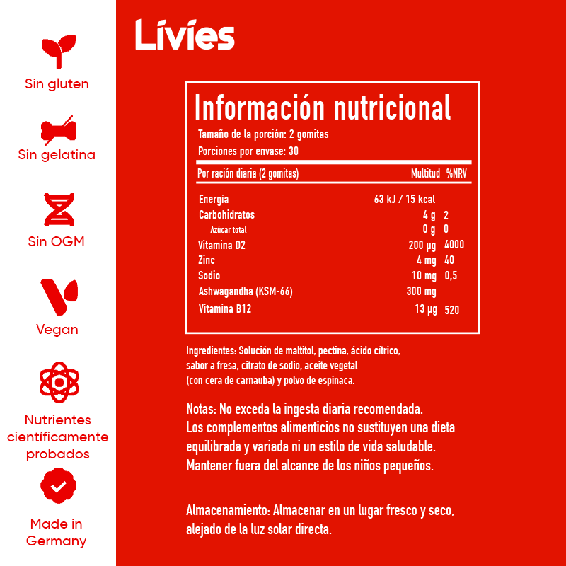 Livies Ashwagandha Gummies