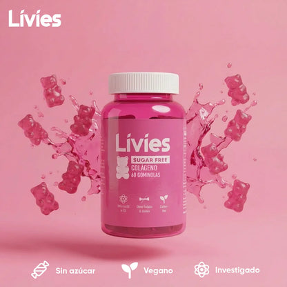Livies gominolas de colágeno marino