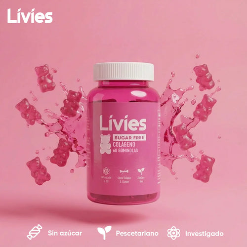 Livies gominolas de colágeno marino