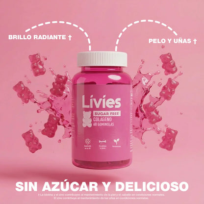 Livies gominolas de colágeno marino