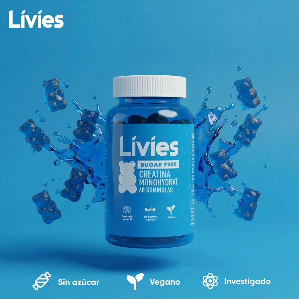 Livies gominolas de creatina