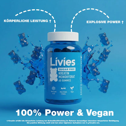 Livies gominolas de creatina
