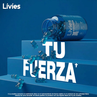 Livies gominolas de creatina