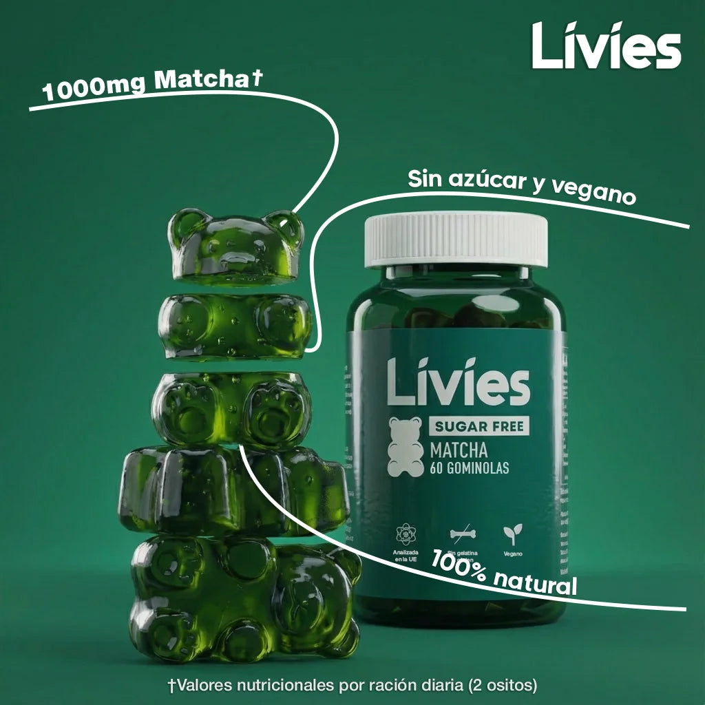Livies gominolas de matcha