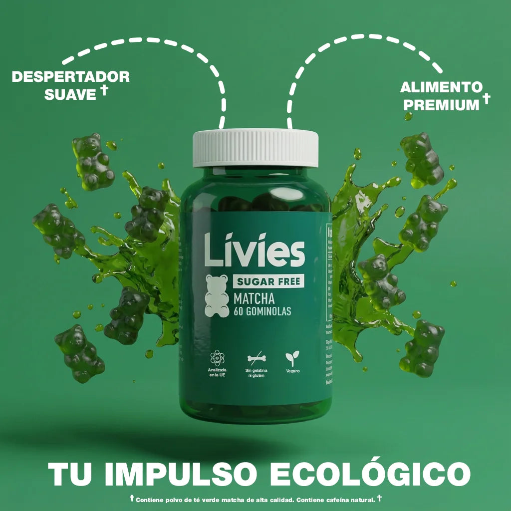 Livies gominolas de matcha