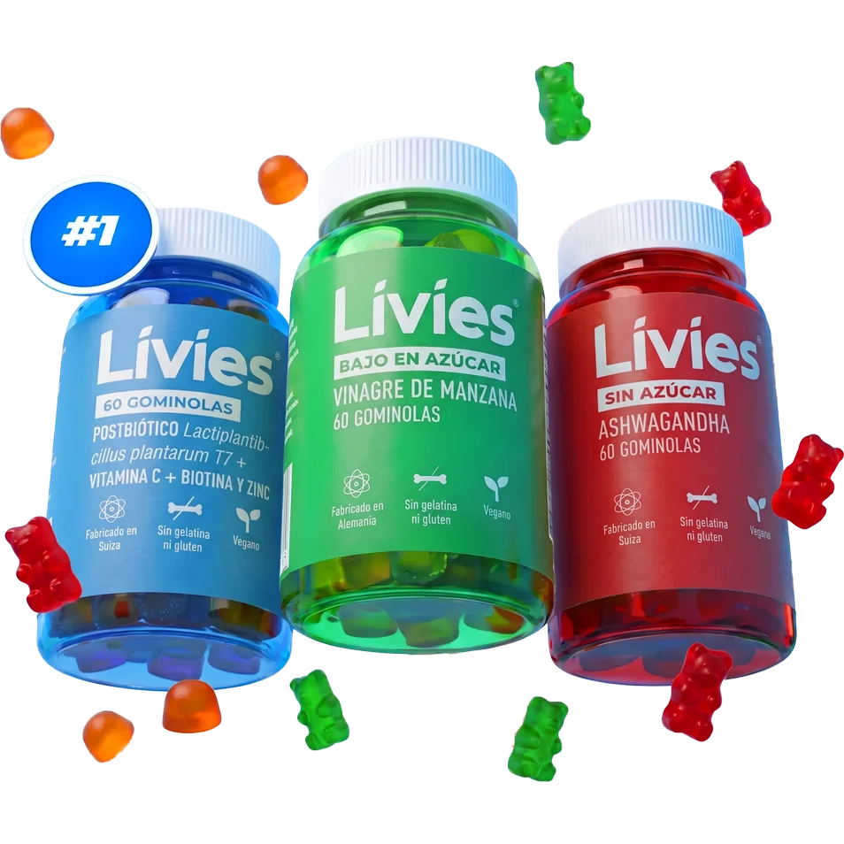 Livies Trío de Postbióticos