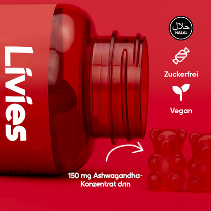 Gomitas de ashwagandha